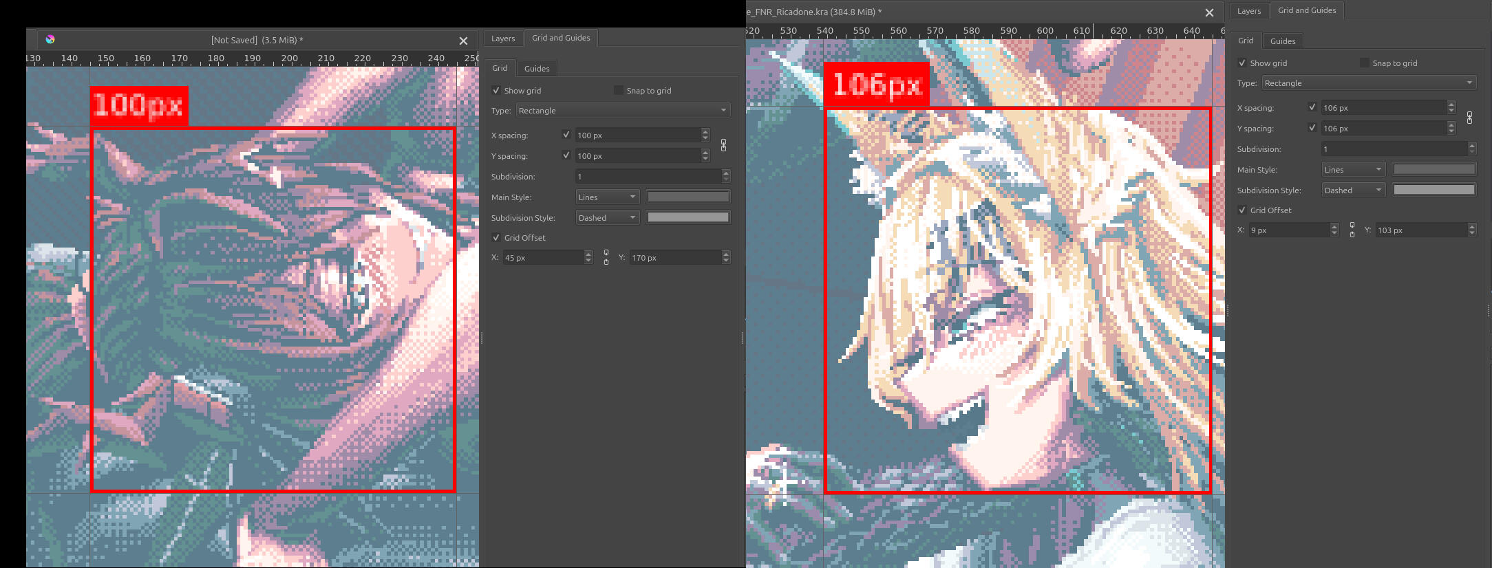 Full-Render, note the different headsize based on how close they are to the viewer