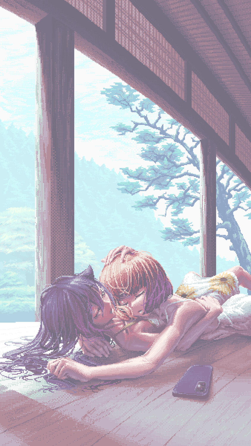 Full Render with Complex Background | 95px headsize | Noiseless | Commissioned by: @badloserkei.bsky.social